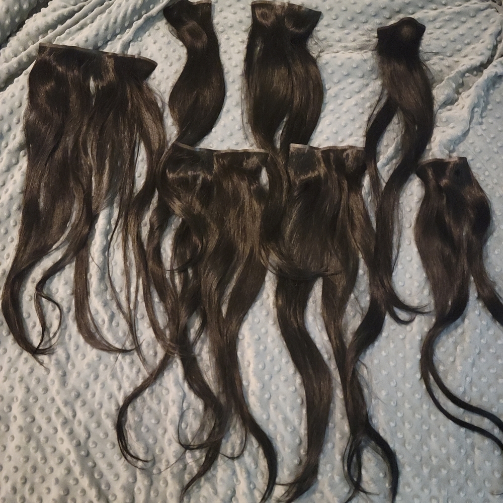 Bellami Jet Black Extensions NEVER USED
